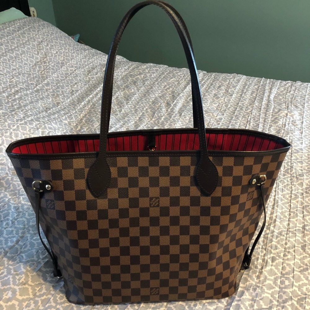 Louis Vuitton Neverfull MM in Damier Ebene